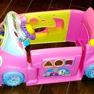 Fisher-Price Baby Laugh & Learn Crawl Around Car in Pink (Infants 6+ months)